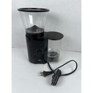 Braun KMM 30 Burr Coffee Grinder Type 3045 Black Aromatic Coffee Mill Timer Dial